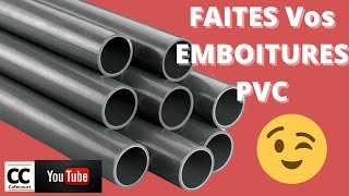 TUTO Comment faire une Emboiture sur un tube PVC [upl. by Alyakcim]