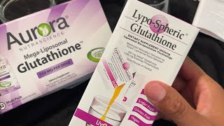 Glutathione  Mega Liposomal Glutathione vs LypoSpheric Glutathione [upl. by Einial45]