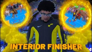 BEST INTERIOR FINISHER BUILD ON NBA 2K24 UNSTOPPABLE 6’10 CONTACT DUNKS BEST BIG MAN BUILD 2K24 [upl. by Akiam]