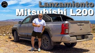 Mitsubishi L200  Lanzamiento [upl. by Ilowell835]