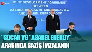 Prezidentlərinin iştirakı ilə “SOCAR və “Asarel Energy” arasında Birgə İnkişaf Sazişi” imzalanıb [upl. by Piggy503]