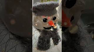 Bonhomme de neige mousse expansive christmasdiy [upl. by Leeda]