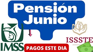 💯¡Oficial DÍA PAGO 💰 JUNIO PENSION IMSS E ISSSTE 2024 ❤️ ESTE DÍA CAE LA PENSIÓN [upl. by Ahsier452]