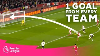 1 AMAZING Premier League goal scored by EVERY 202223 team [upl. by Venus]