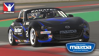 iRacing Advanced Mazda MX5 Cup Series  Algarve P1P1 [upl. by Naivaj]