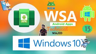 How to Install WSA on Windows 10 Latest Update 2024 apk android windows10 androidgames [upl. by Erlandson]