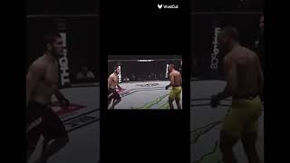 Khabib shows Barboza there are levels 🦅🇷🇺 khabib eagle ufc mmafighter mmashorts motivation [upl. by Naneek]