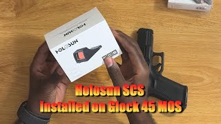 Glock 45 MOS Holosun SCS [upl. by Caril]