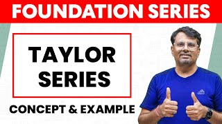 Taylor Series Expansion  Taylor Series Concept and Example  Foundation Series by Gp sir [upl. by Trella988]