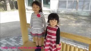 動物園へ行こう zoo tomorrow song 5歳 英語 歌ってみた 5yrsold girl sings [upl. by Ruon]