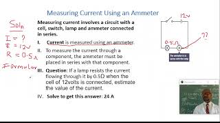 How to Measure Current Using an Ammeter [upl. by Lekar631]