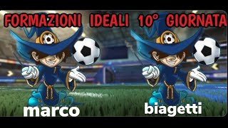 la nostra formazione ideale per la 10°giornata di fantacalcio [upl. by Venuti139]