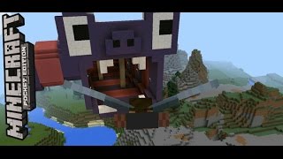 Elytra Parkour Map 2   Minecraft PE Pocket Edition 0170 [upl. by Tacy975]