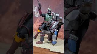 NEW Black Series Mandalorian is DOPE 🔥🔥🔥 starwars theblackseries actionfigures shorts [upl. by Marti498]