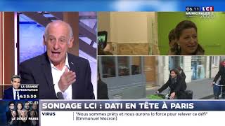 Sondage LCI  Dati et Hidalgo en tête au premier tour [upl. by Runck]