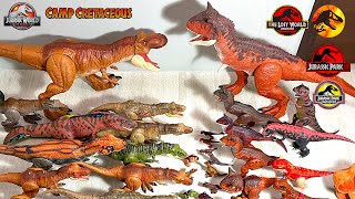 TREX vs CARNOTAURUS Collection Jurassic World Dinosaurs  Tyrannosaurus Rex Carnotaurus [upl. by Lauro23]