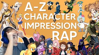 Alphabet Aerobics AZ Character Impressions [upl. by Rialb495]