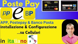 Poste Pay Evolution installazione e configurazione su APP Postepay molto sempliceFacile e rapido [upl. by Copeland]