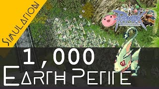 Ragnarok Online Simulation 1000 EARTH PETITE Farming zeny [upl. by Possing861]