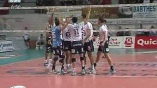 Volleyball  Tours écrase Tourcoing [upl. by Natelson334]