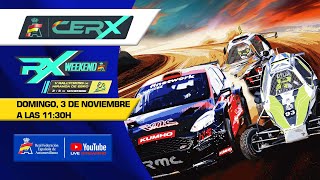 En directo Gran final CERX – Rallycross Miranda de Ebro 2024 [upl. by Sinnaiy267]