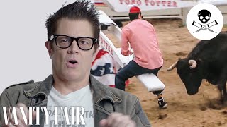 Johnny Knoxville Breaks Down Every Injury of His Career  Vanity Fair [upl. by Arorua]