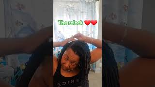 Relocking my hair trevessence relock healthyhair [upl. by Sieber]