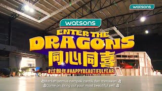 Watsons Malaysia CNY Main Film 2024 EnterTheDragons Behind The Scene [upl. by Wanonah]