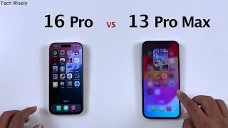 iPhone 16 Pro vs 13 Pro Max  Speed Performance Test [upl. by Kcirdot]