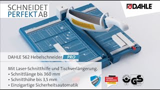 DAHLE 562 Hebelschneider  wwwnovusdahlecom [upl. by Ona]