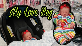 LIFELIKE Silicone Baby Doll goes Shopping  Outing with Silicone Baby Doll [upl. by Lehar]