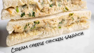 HOW TO COOK CREAMY CHEESE CHICKEN SANDWICH IN EASY RECIPE [upl. by Parsons]