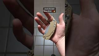 Reate EXOK Gravity Karambit 💯🔥 Rate it from 110 😎 knife edc shorts knives diy fyp [upl. by Aicilehp713]