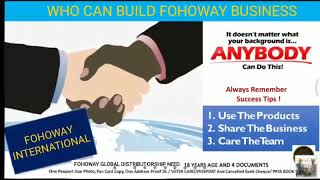 Fohoway Business Plan [upl. by Latt]