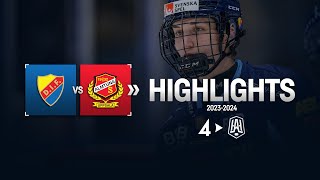 Djurgården vs Almtuna  Highlights 131 [upl. by Noxin]