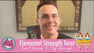 Elemental Strength Tarot Review and Flipthrough [upl. by Eleik169]