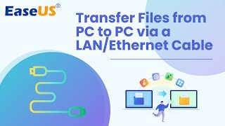 How to Transfer Files from PC to PC via a LANEthernet Cable [upl. by Etnoek]