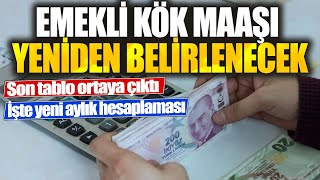 EMEKLİ MAAŞLARINDA DEĞİŞİM Enflasyon Farkı ve ‘Kök Maaş’ Formülü [upl. by Sukey]