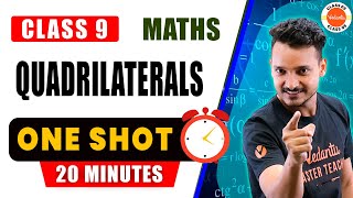 Quadrilaterals Explained in One Shot  Class 9 Maths  CBSE 2024 [upl. by Brecher]