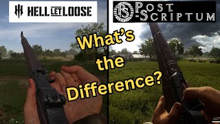 The REAL Differences Between Hell Let Loose amp Squad 44 Post Scriptum [upl. by Akenehs762]