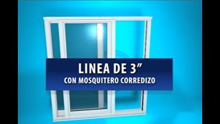 Como Instalar un Mosquitero Corredizo linea 3quot de Perfiletto San Luis Potosí [upl. by Anikes740]