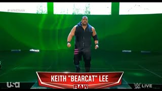 Keith Bearcat Lee Entrance Raw September 27 2021 [upl. by Madriene]