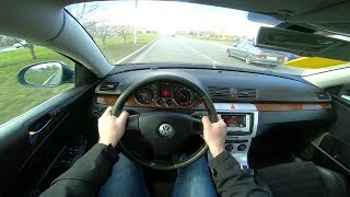 2006 Volkswagen Passat 20 FSI 150 POV TEST DRIVE [upl. by Englis]