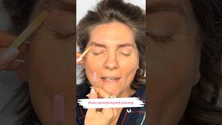 Eyebrows restructuring and colouring juliedesigner eyebrow microblading shortvideo beauty [upl. by Glarum]