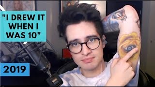 Brendon Explains ALL of His Tattoos [upl. by Witkin]