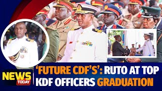 WATCH Top Ranking Kenya Defence Forces NIS Police KRA Officers Graduate National Defence College [upl. by Pussej]