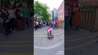 Dog Rides Skateboard Like a PRO 🛹 🐕 VIRAL VIDEO 2024 [upl. by Onek]