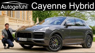 Porsche Cayenne Hybrid FULL REVIEW 2019 Plugin EHybrid PHEV  Autogefühl [upl. by Ile713]