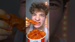 Spiciest KFC Fried Chicken 🥵 [upl. by Annauj435]