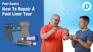 How To Repair a Pool Liner Tear [upl. by Abby]